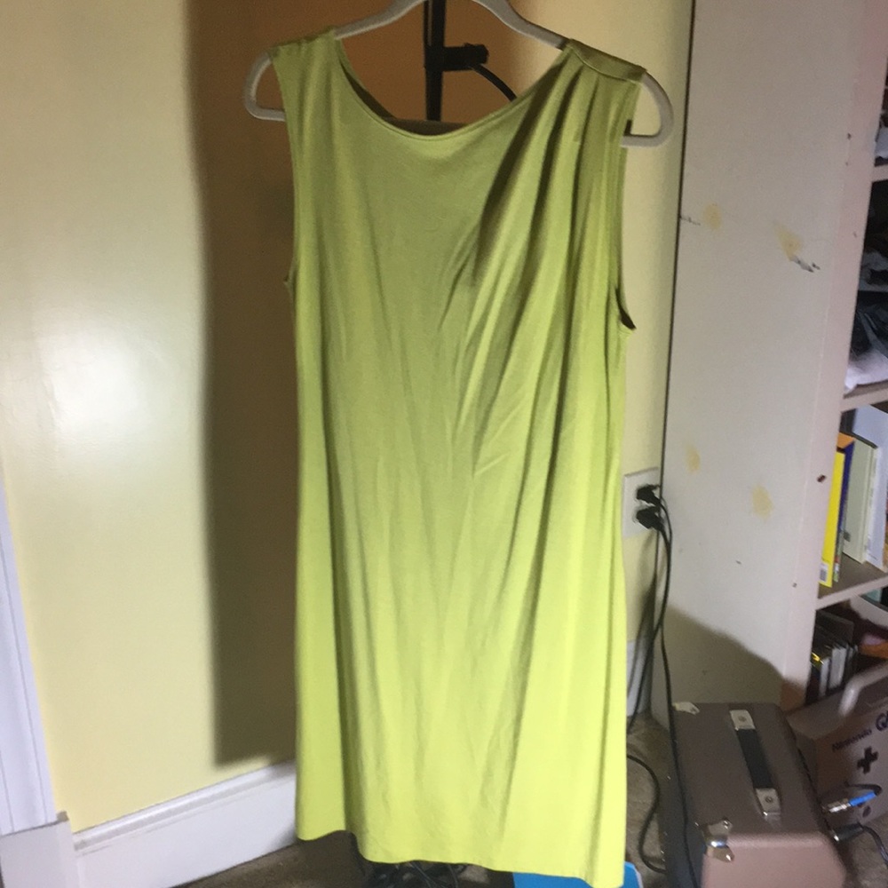 Kintamani Green Sleeveless Dress